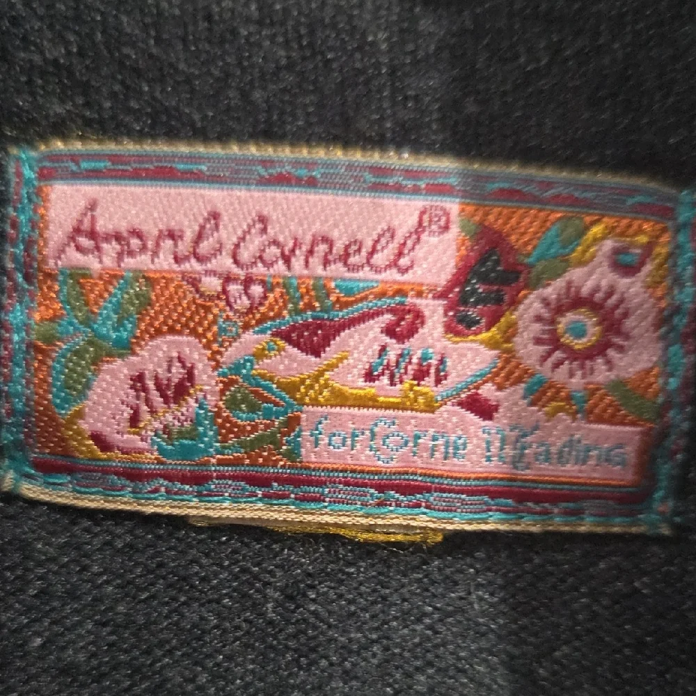 April Cornell Charcoal Turtleneck Sweater - Picture 2 of 5